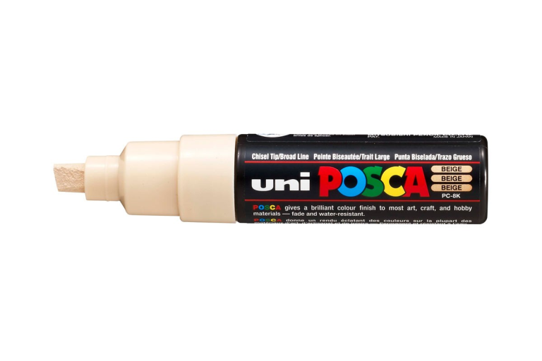 Uni Posca Verfmarker 8K Beige
