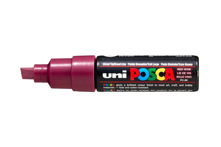 Uni Posca Lackmarker 8K Weinrot