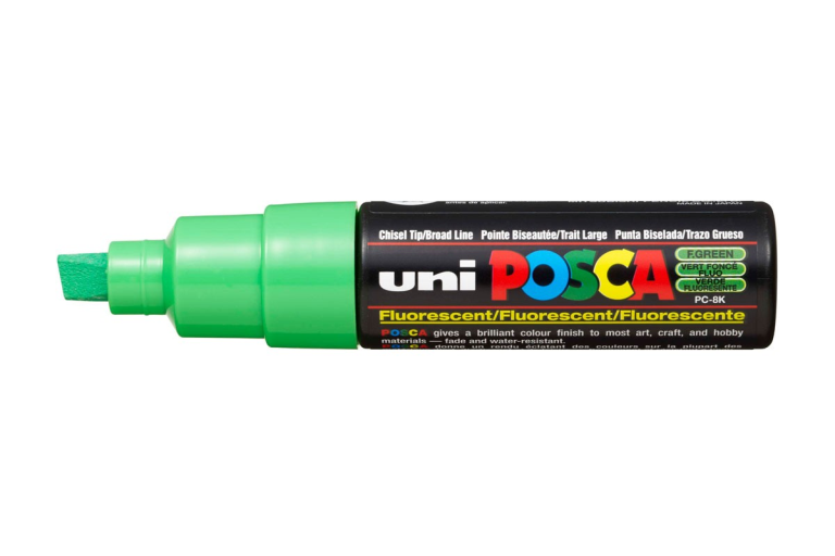Uni Posca Verfmarker 8K Neon Groen