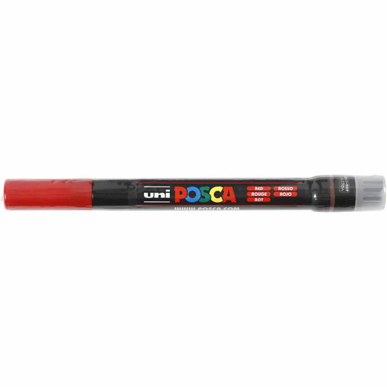 Uni Posca Penseel F350 Rood