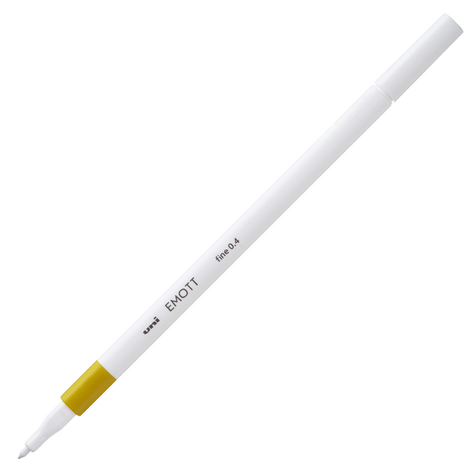 Uni Emott Fineliner 0,4 mm Strogeel
