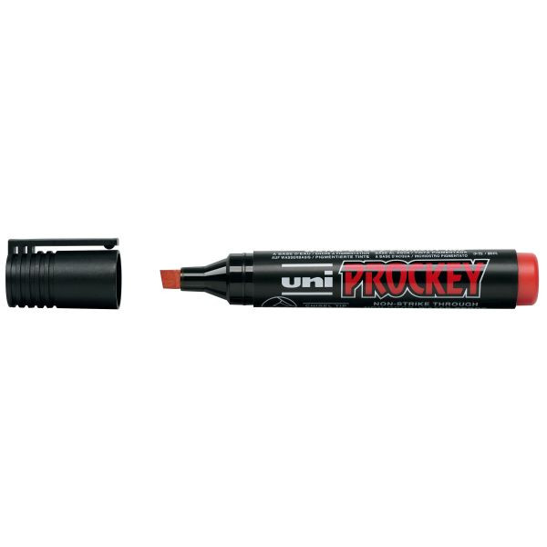 Prockey Permanent Marker Red Chisel 5.7 mm
