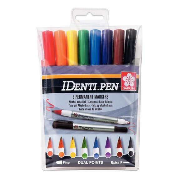 Sakura iDenti Pennen set 8 stuks