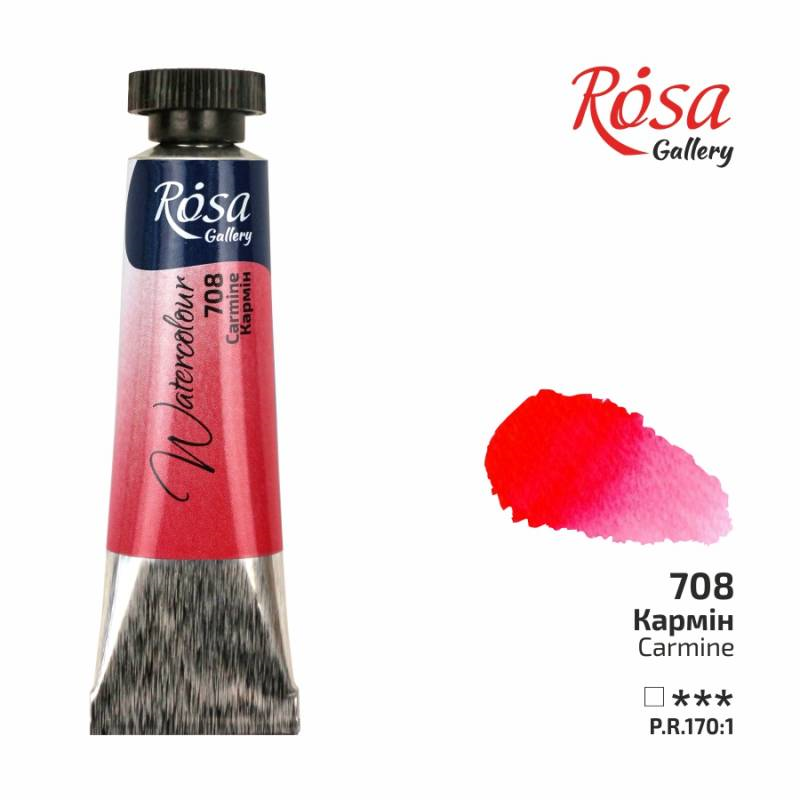 Rosa Gallery Watercolour Tube 10 ml Carmine