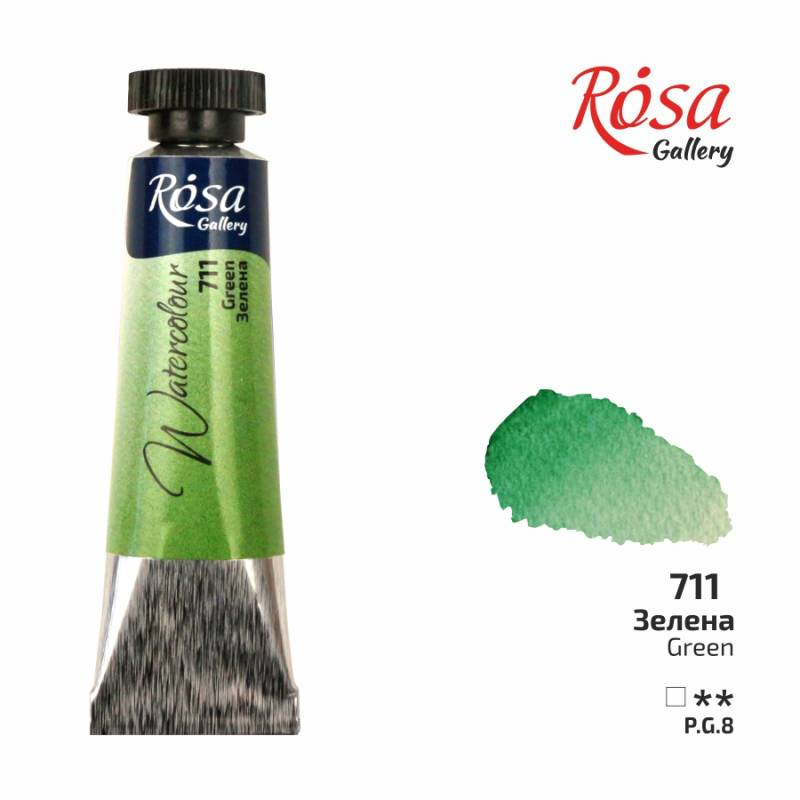 Rosa Gallery Aquarelverf Tube 10 ml Groen