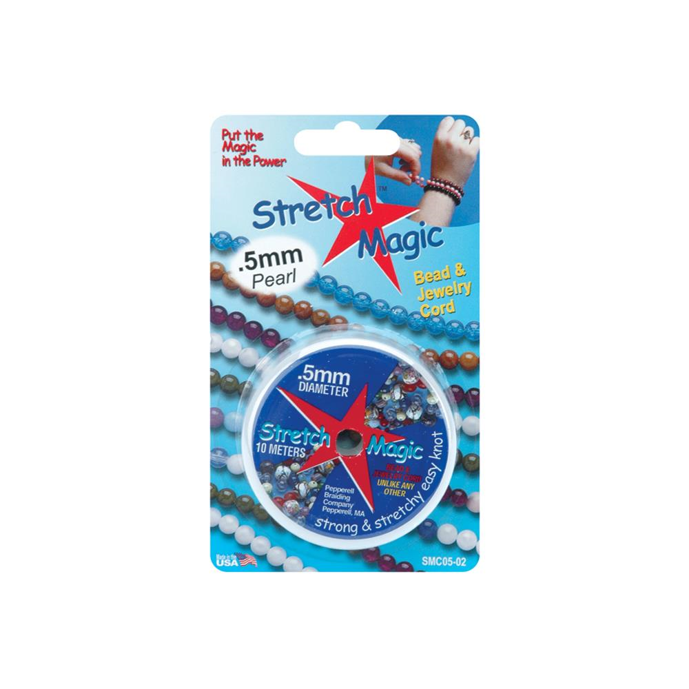 Stretch Magic Elastiek 0,5 mm Parelmoer 10 m