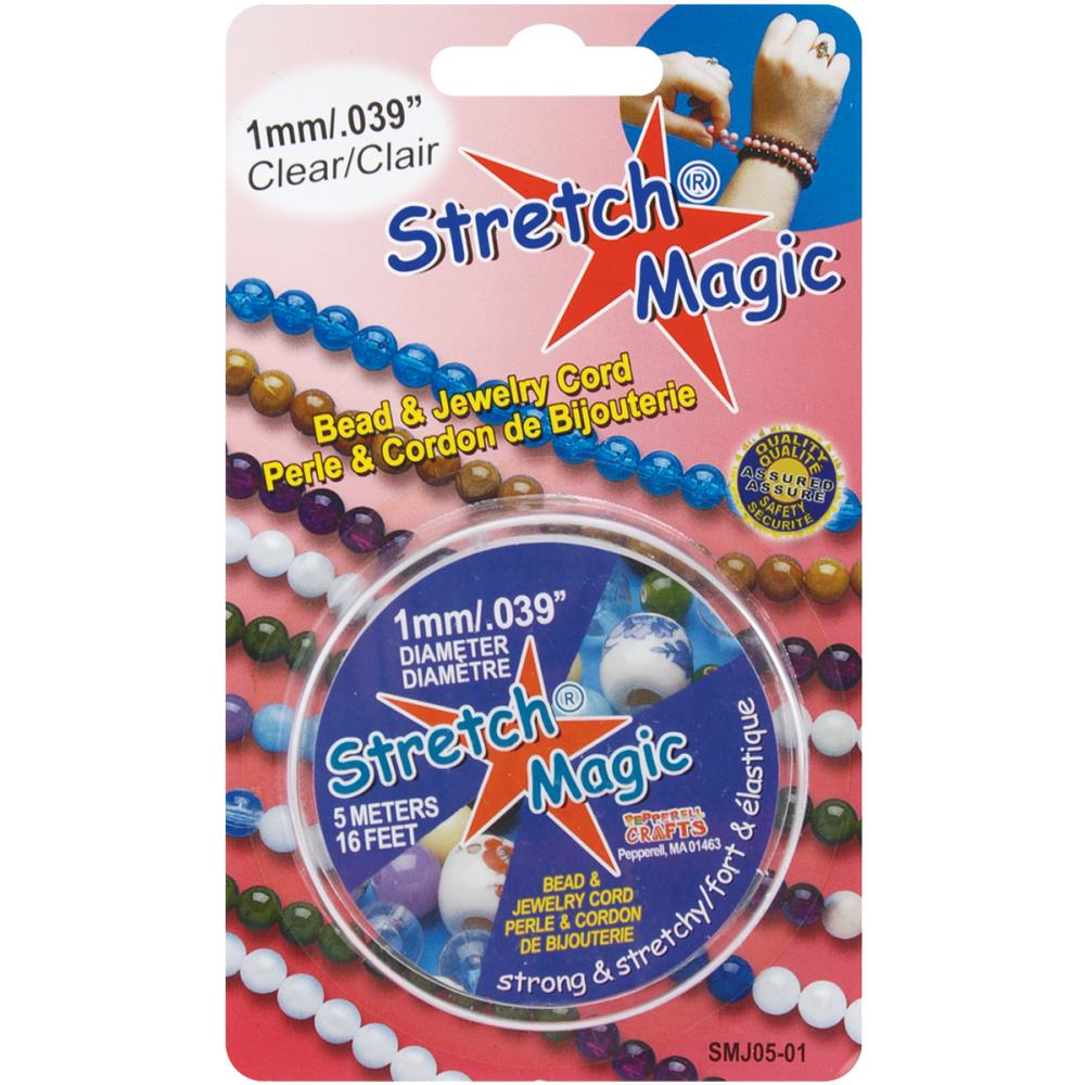 Stretch Magic Elastic 1 mm Transparent 5 m