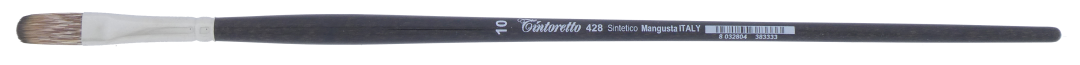 Tintoretto Synthetic Mangusta Cat's Tongue Brush 10