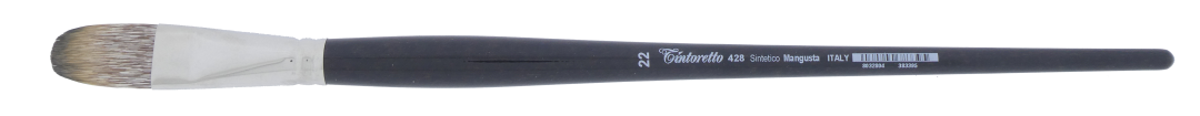 Tintoretto Synthetic Mongoose Filbert Brush 22