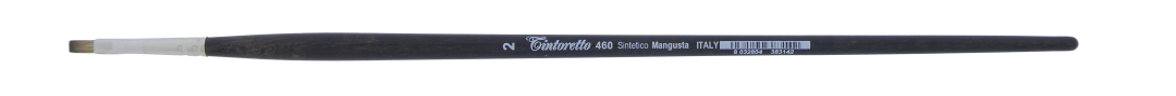 Tintoretto Synthetic Mangusta Flat Brush 02