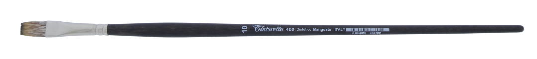 Tintoretto Synthetic Mangusta Flat Brush 10