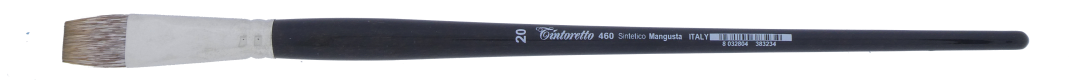 Tintoretto Synthetic Mangusta Flat Brush 20