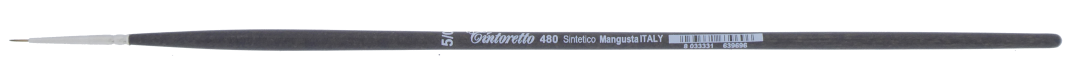 Tintoretto Synthetik Mangusta Pinsel Rund 00000