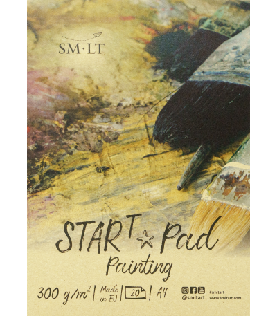 SMLT Startersblok Schilderen A4 300gr 20 vel