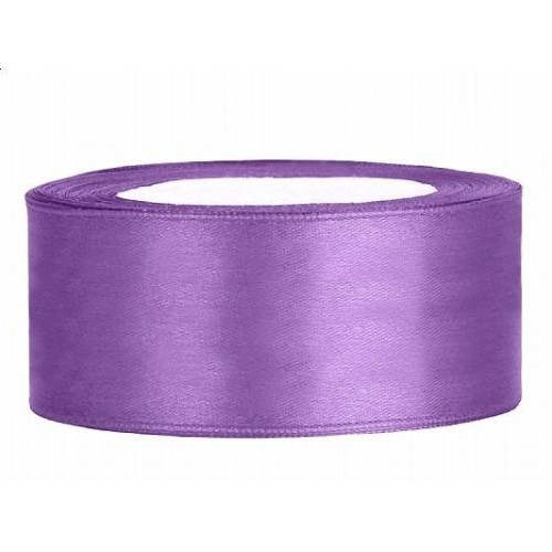 Satinband 25 mm 25 m Lavendel