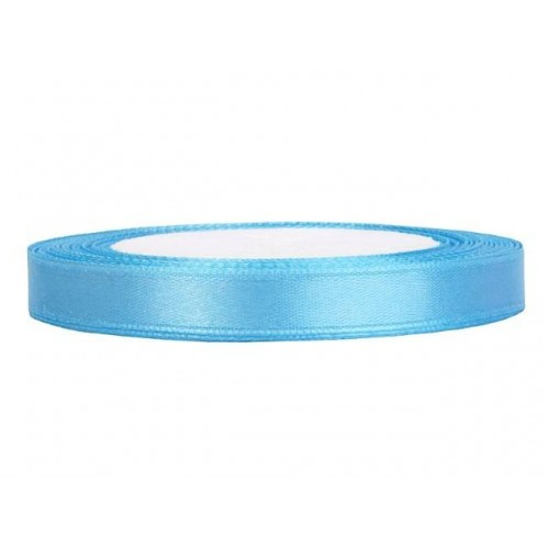 Satijnlint 6 mm 25 m Babyblauw