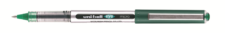 Uni Super Ink Eye Rollerball Pen Micro Green 0.3 mm