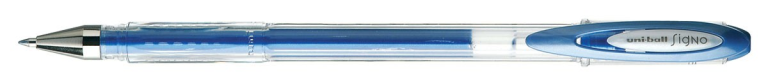 Uni Signo Gelpen Metallic Blauw 0,8 mm