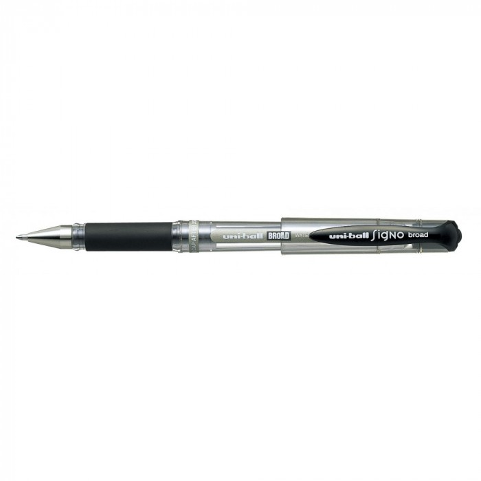 Uni Signo Gelpen Broad Zwart 1 mm