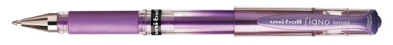 Uni Signo Gelroller Broad Violett 1 mm