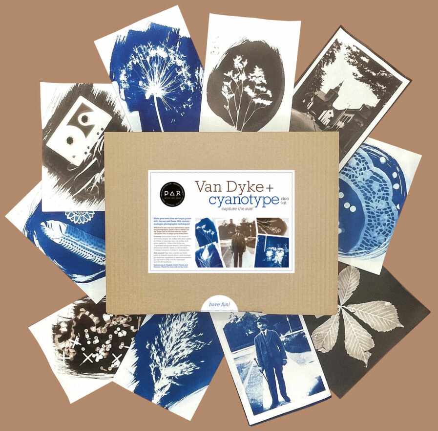 PAR DIY Cyanotypie & VanDyke Duokit Papier