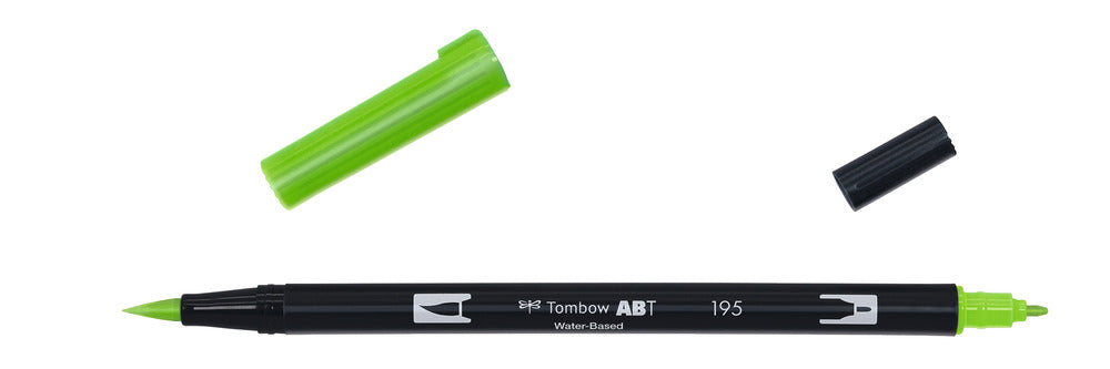 Tombow ABT Dual Brush Pen 195 Light Green