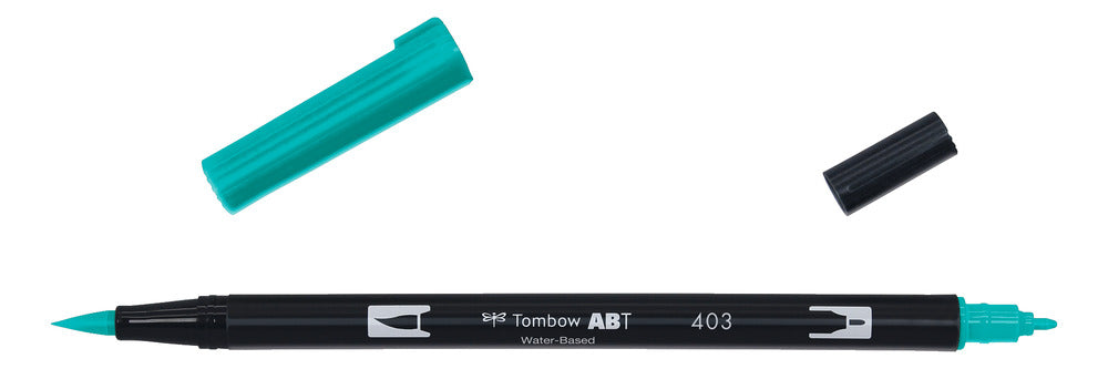 Tombow ABT Dual Brush Pen 403 Bright Blue