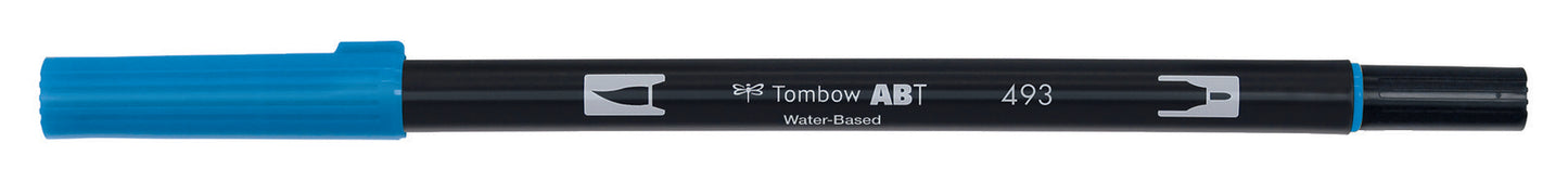 Tombow ABT Dual Brush Pen 493 Reflexblau
