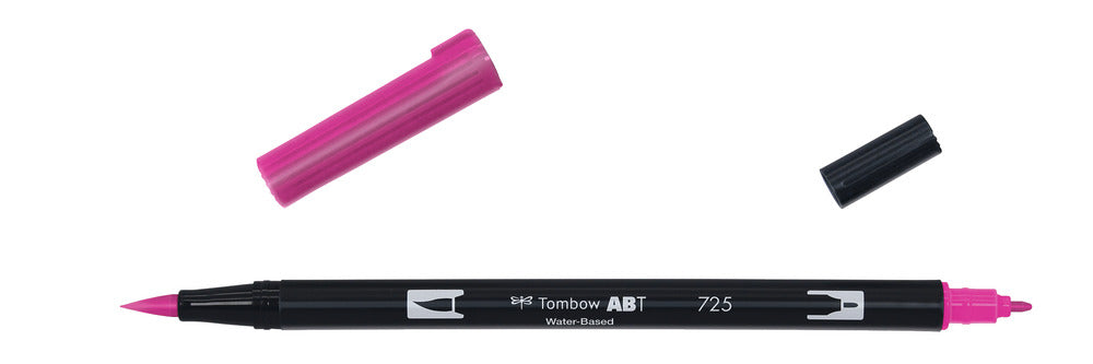 Tombow ABT Dual Brush Pen 725 Rhodamine Red