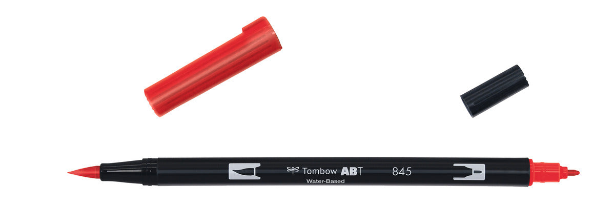 Tombow ABT Dual Brush Pen 845 Carmine