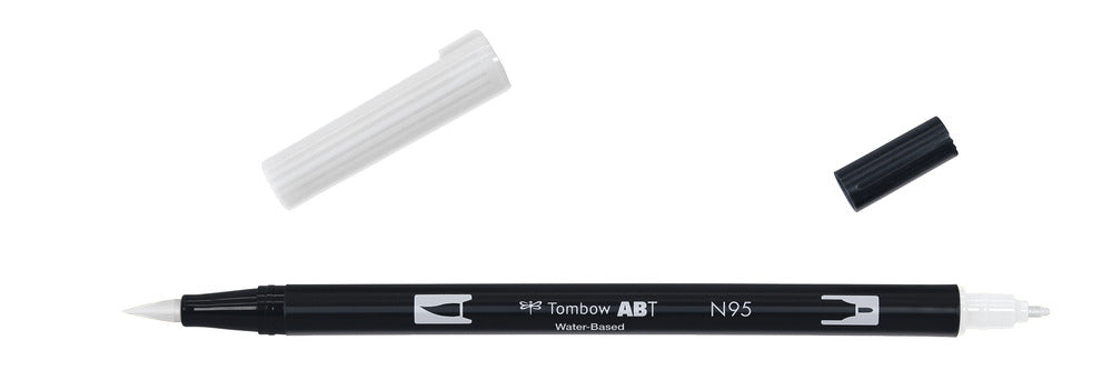 Tombow ABT Dual Brush Pen N95 Cool Gray 1