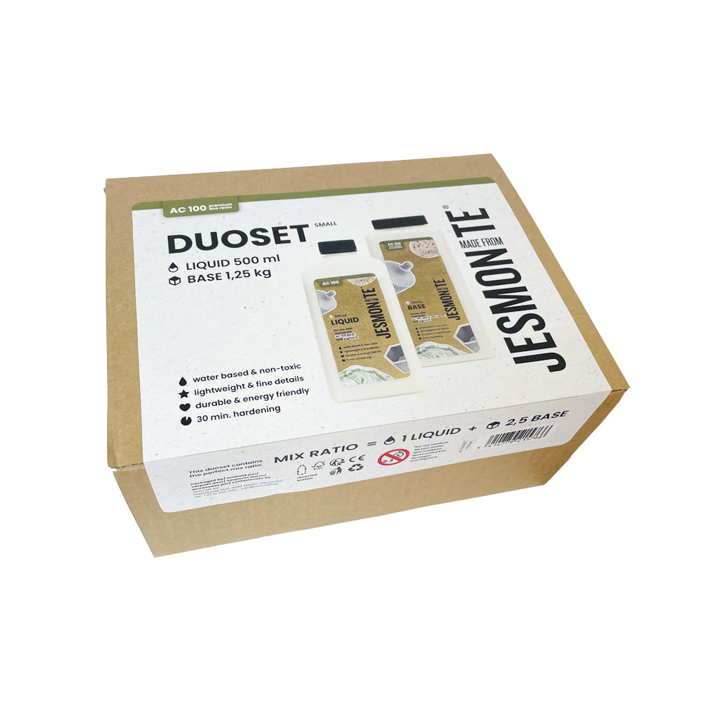 Jesmonite AC100 Box Duoset 500ml Flüssigkeit & 1250g Basis