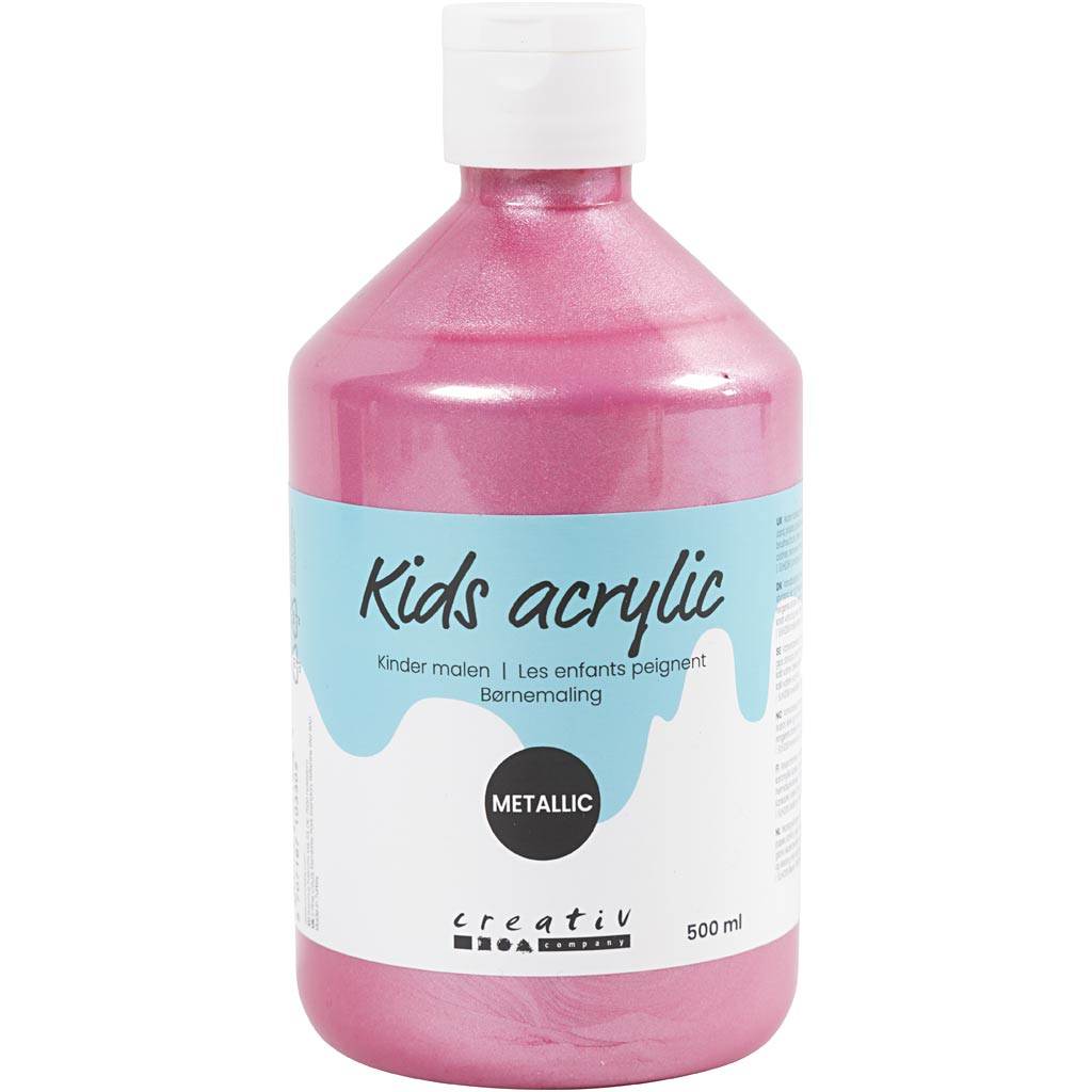CC Metallic Acrylverf Lichtroze 500 ml