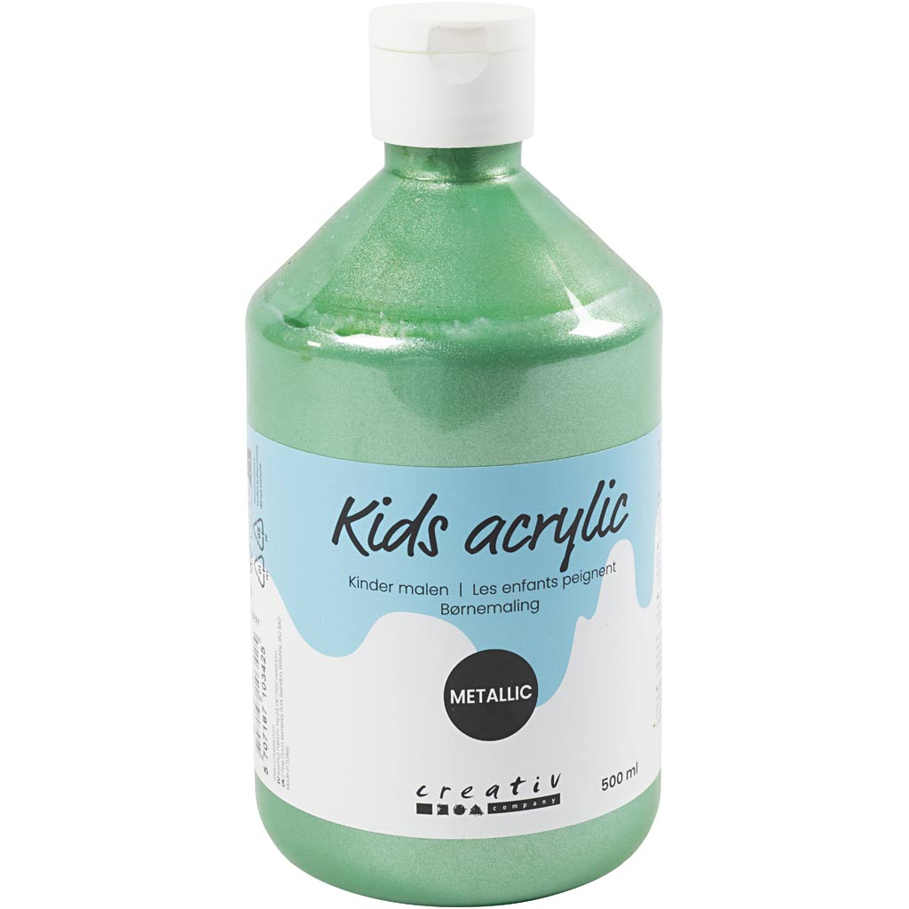 CC Metallic Acrylverf Lichtgroen 500 ml