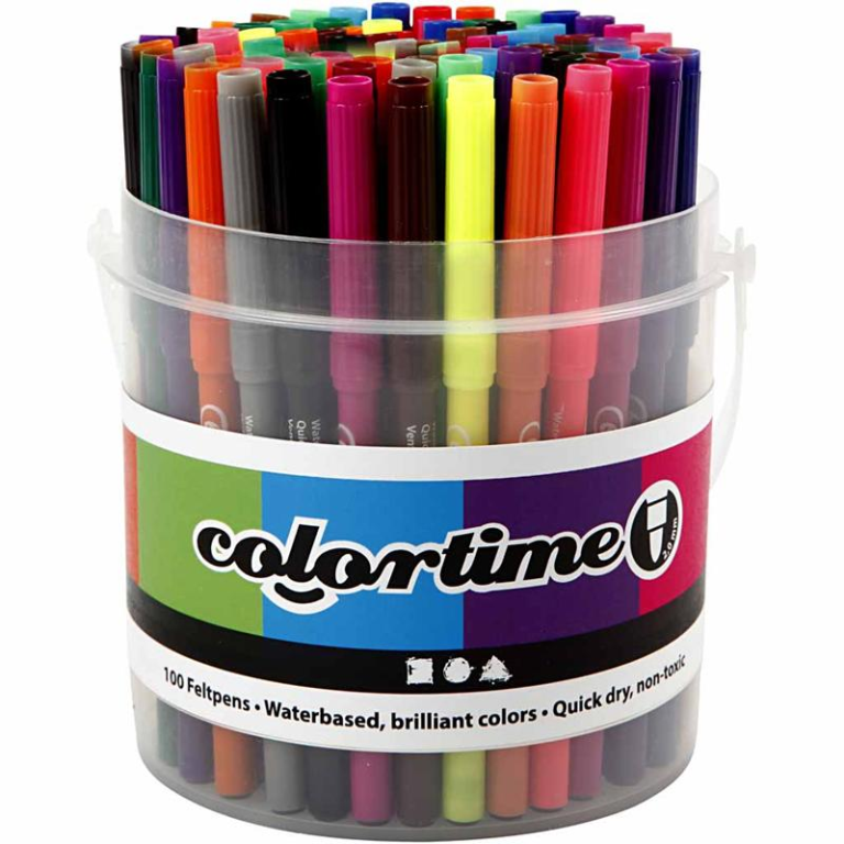 Colortime Stifteset 100 Stück