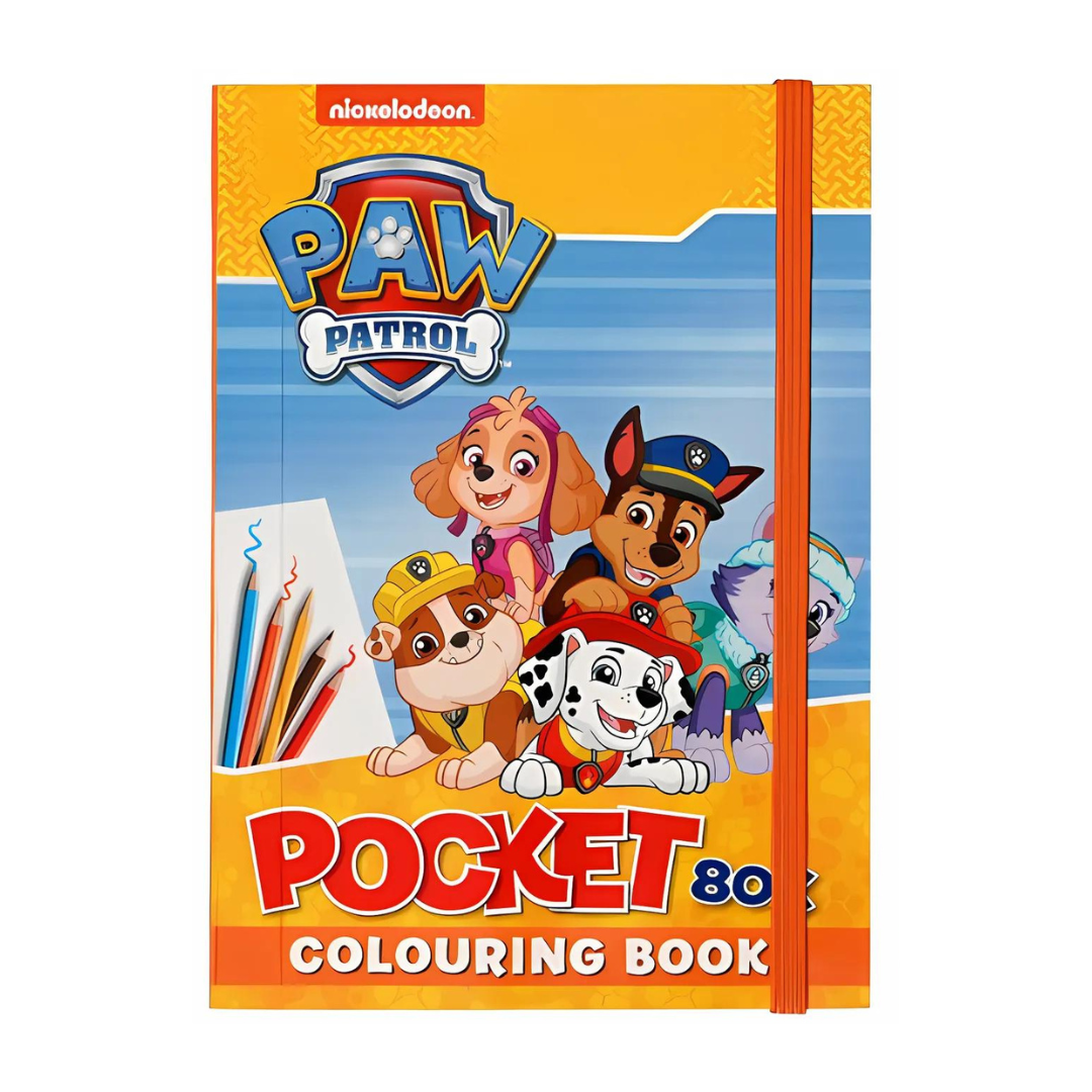 Wins Kleurboek Paw Patrol Pocket Geel