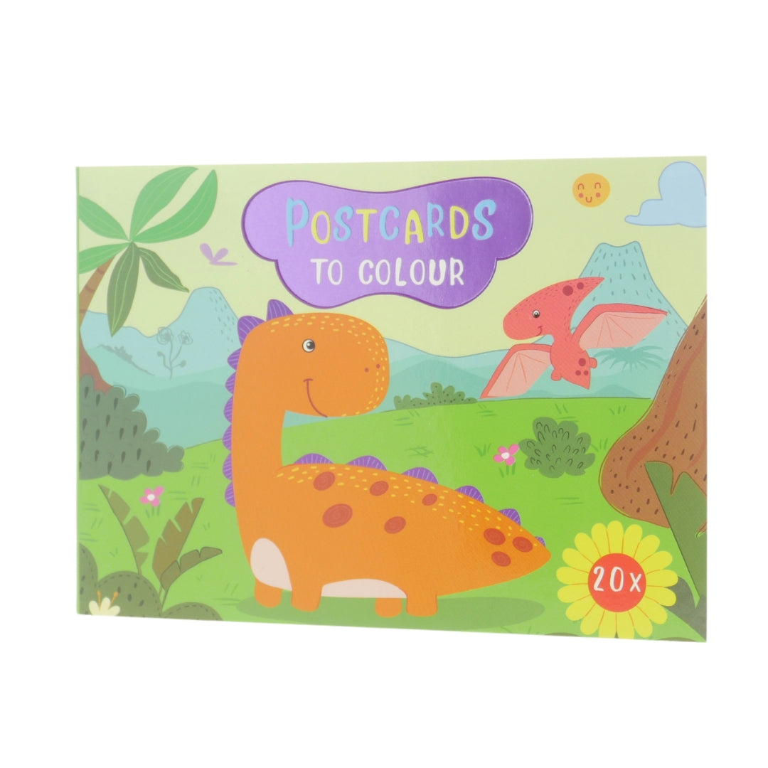 Wins Postkaarten Dinosaurussen 16x12 cm 20 stuks