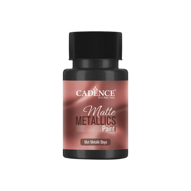 Cadence Matte Metallic Farbe Schwarz 50ml