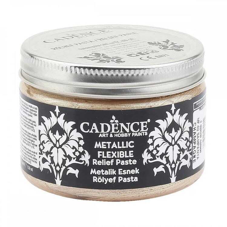 Cadence Metallic Flexible MF-02 Champagner Reliefpaste 150 ml