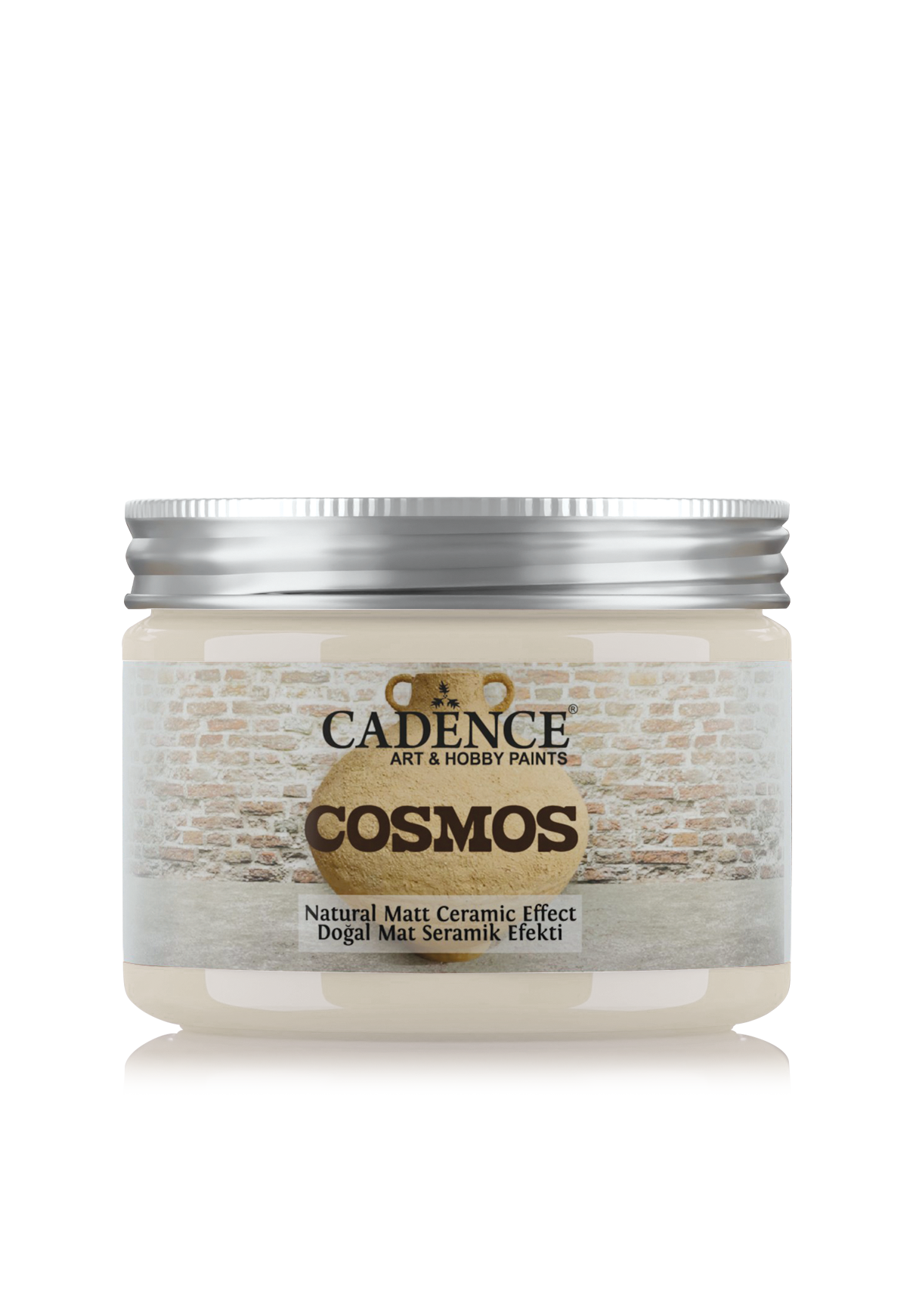 Cadence Cosmos Natural Matt Ceramic Paint 150 ml Ecru