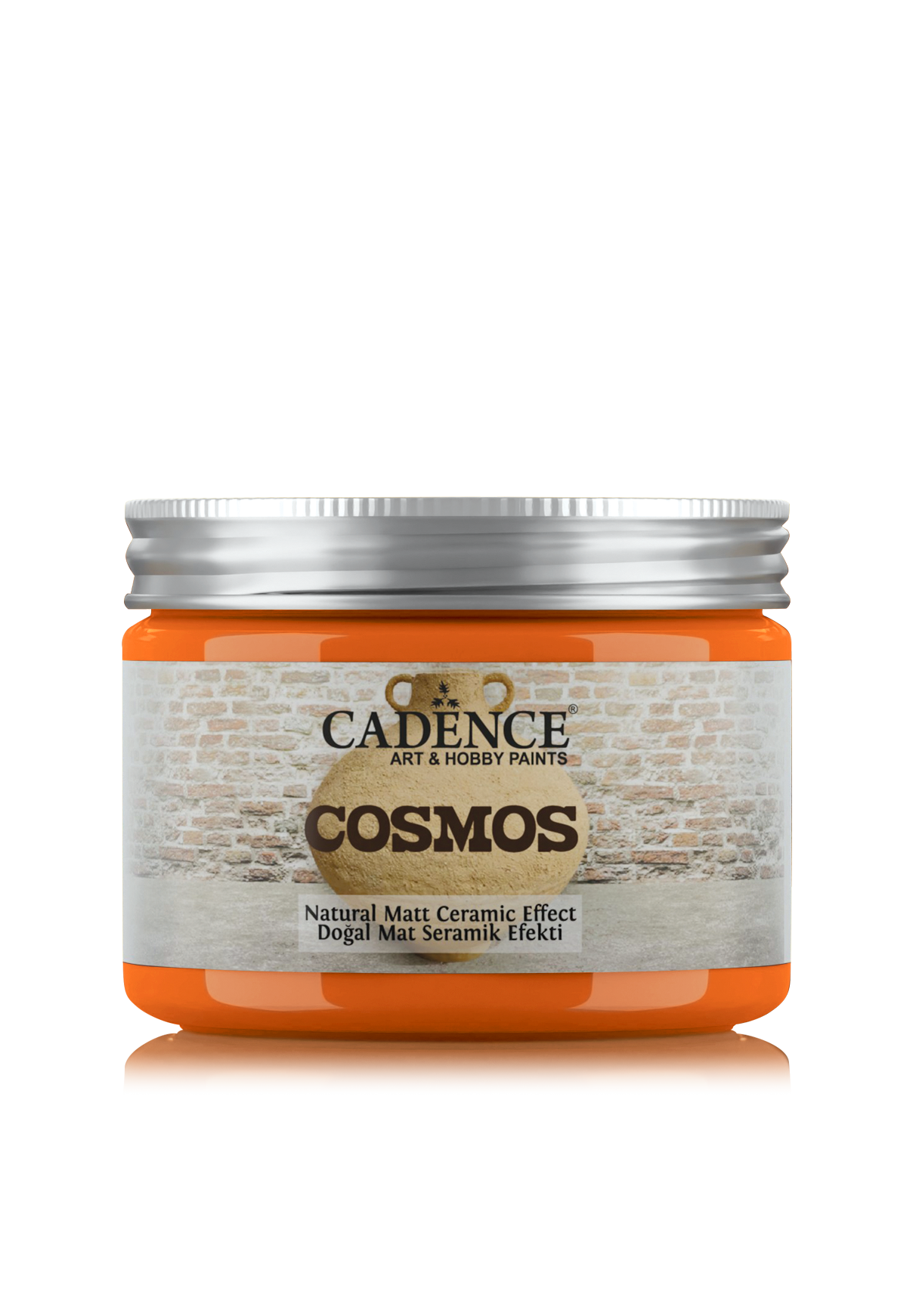 Cadence Cosmos Natural Matte Ceramic Paint 150 ml Orange