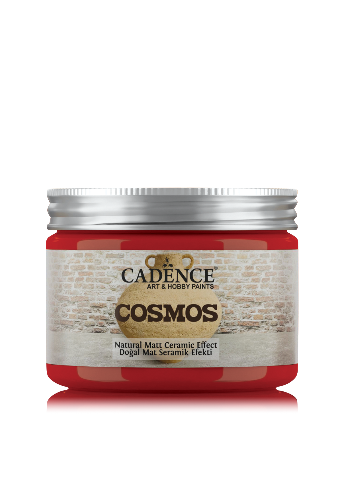 Cadence Cosmos Natural Matt Ceramic Paint 150 ml Candy Apple