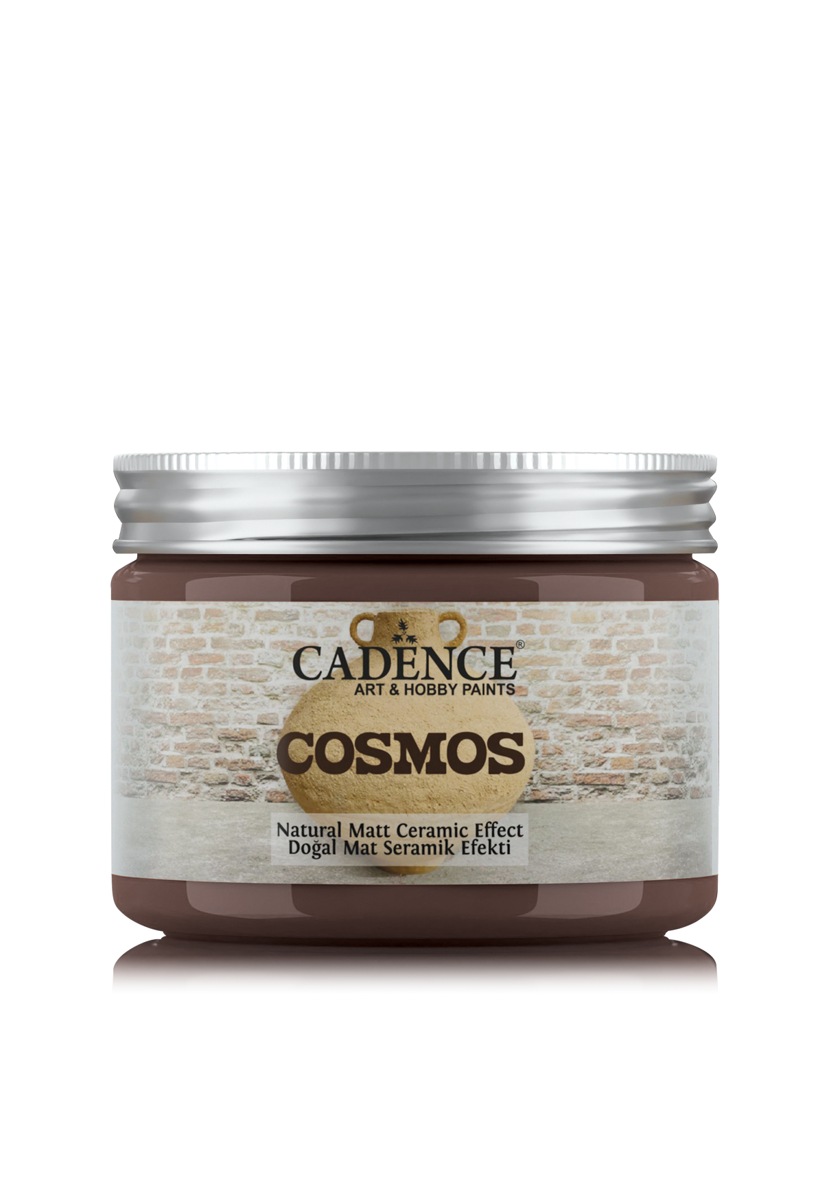 Cadence Cosmos Natural Matt Keramikfarbe 150 ml Braun