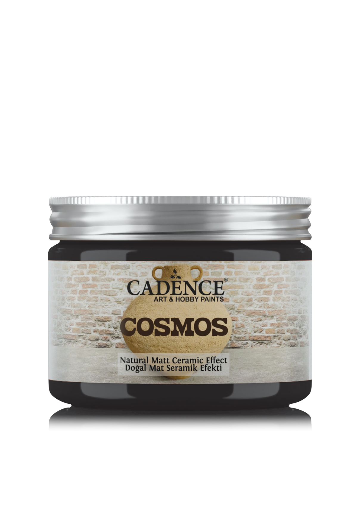 Cadence Cosmos Natural Matt Ceramic Paint 150 ml Black