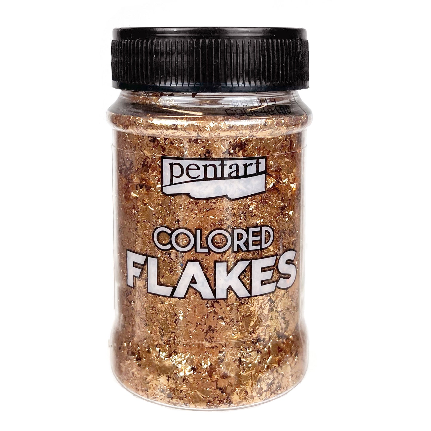 Pentart Colored Flakes Rose Gold 100ml