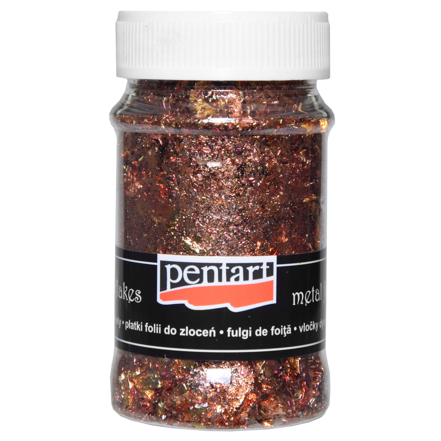 Pentart Metal Flakes Gold & Medley 100ml M11