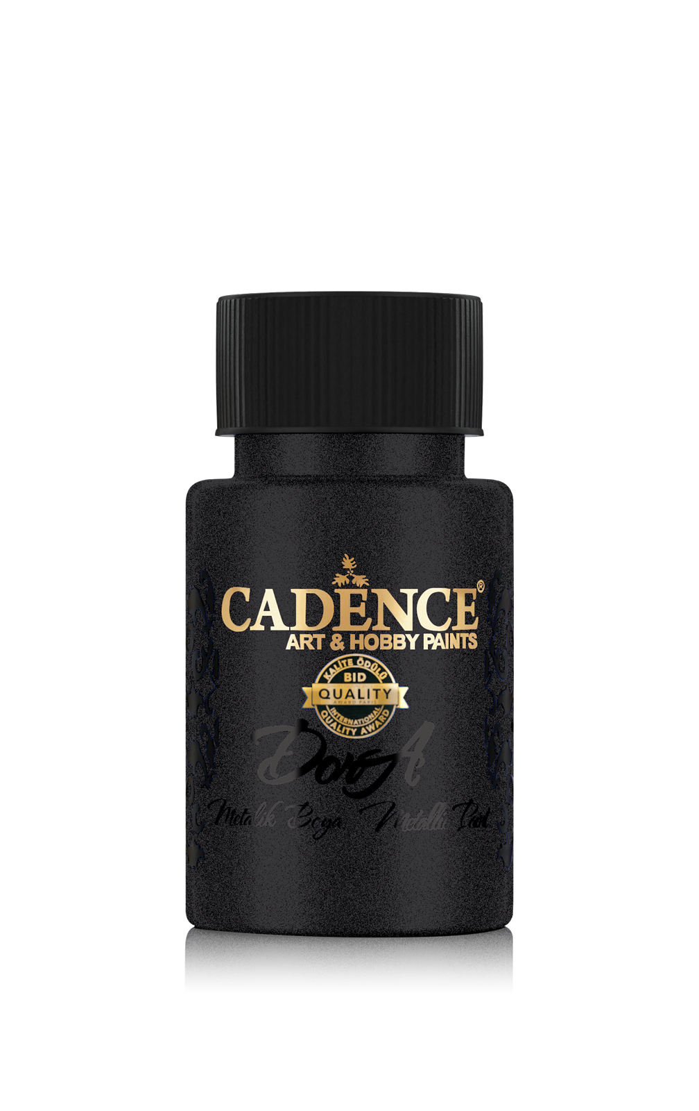 Cadence Dora Acrylfarbe Metallic 50 ml Schwarz