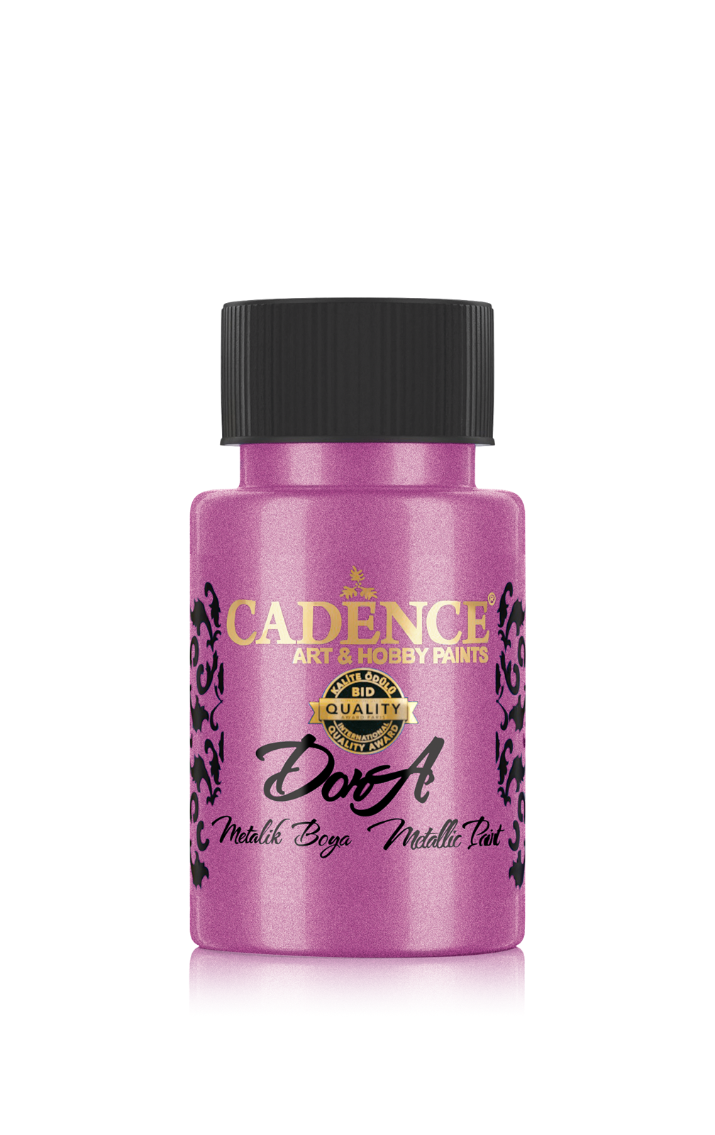 Cadence Dora Acrylfarbe Metallic 50 ml Hellfuchsia