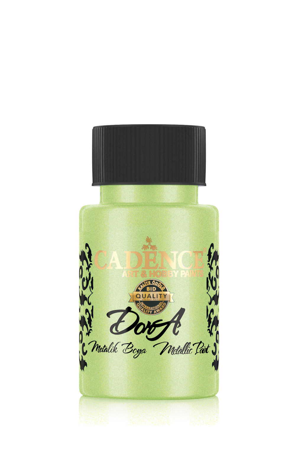 Cadence Dora Acrylic Metallic Paint 50 ml Apple Green
