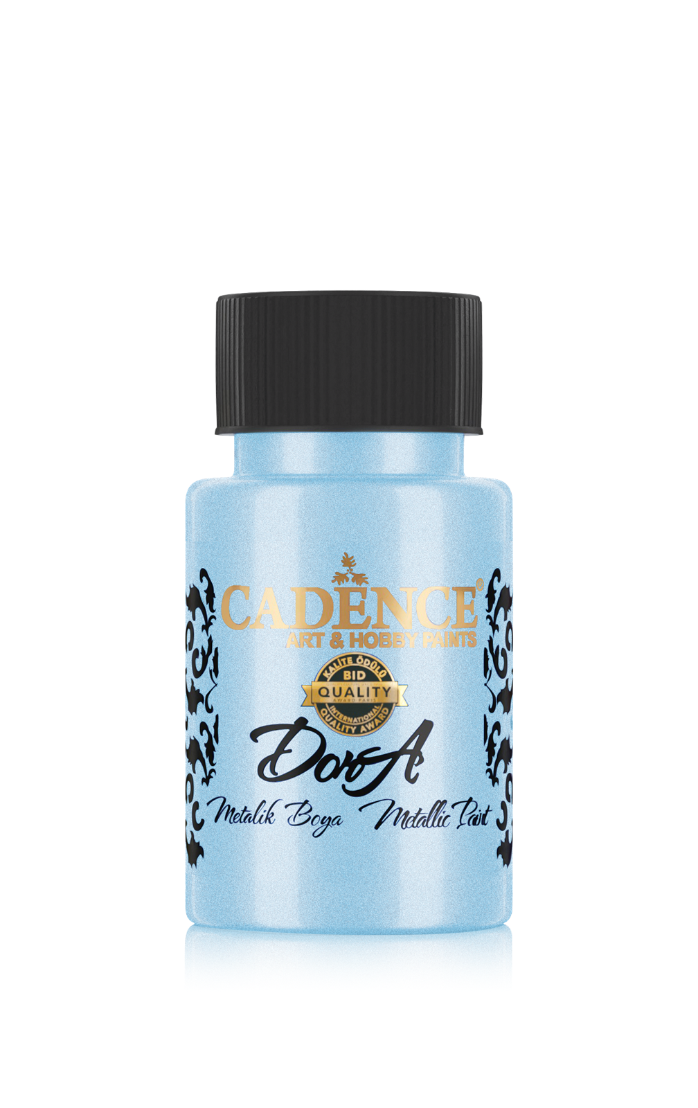 Cadence Dora Acrylverf Metallic 50 ml Lichtblauw